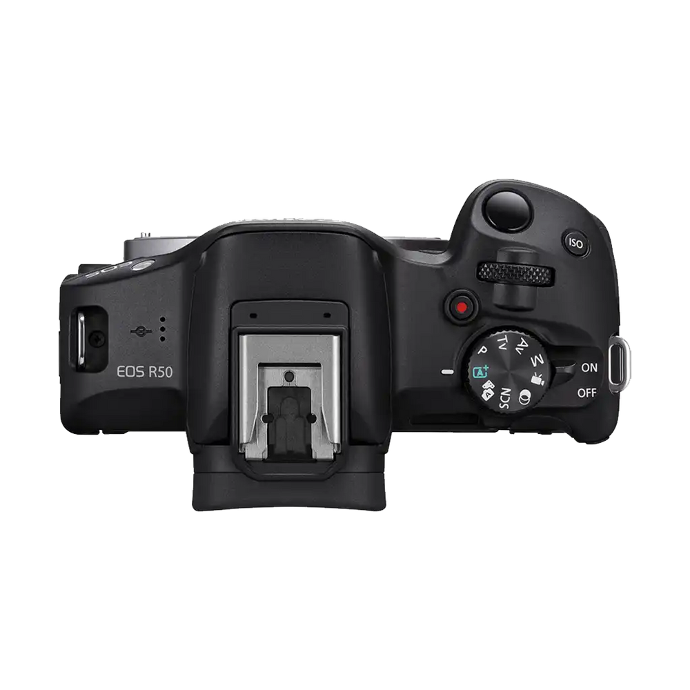 Canon EOS R50 Mirrorless Camera with 18-45mm Lens