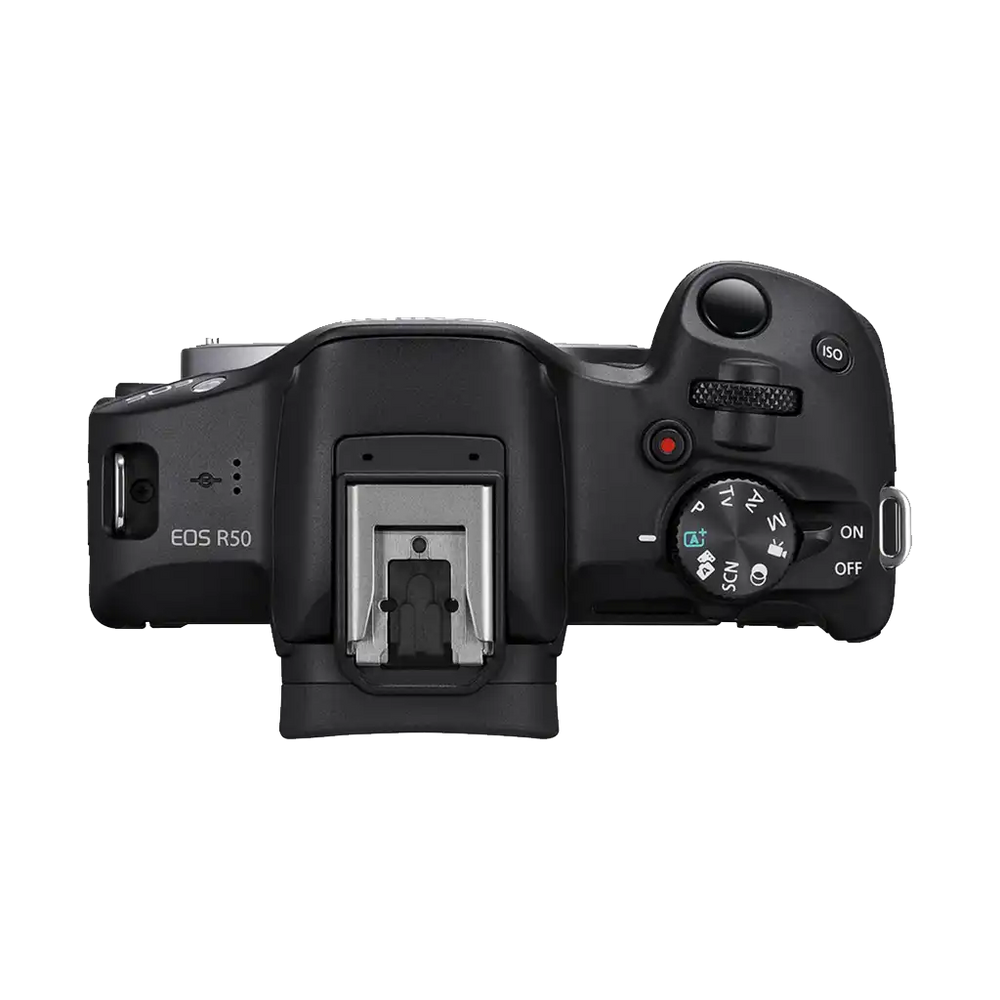 Canon EOS R50 Mirrorless Camera with 18-45mm and 55-210mm Lenses