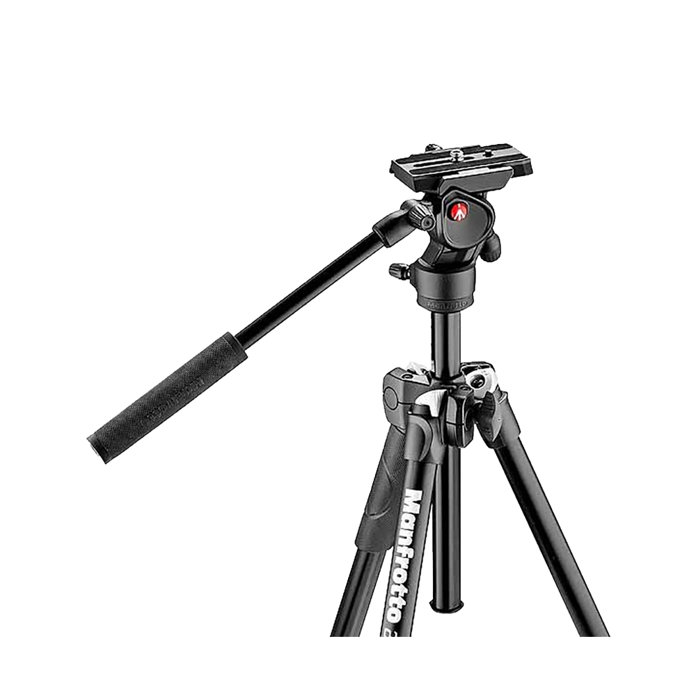 Manfrotto MK290LTA3-V 3-Section Light Aluminium Tripod with Befree Live Video Head