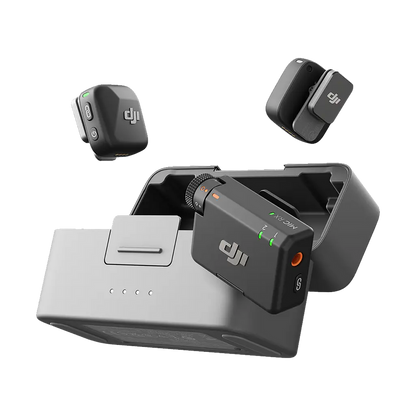 DJI Mic Mini 2-Person Compact Wireless Microphone System for Camera & Smartphone (2.4 GHz)