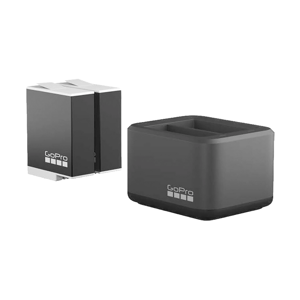 GoPro Dual-Battery Charger with Two Enduro Batteries for HERO9/10/11/12 Black