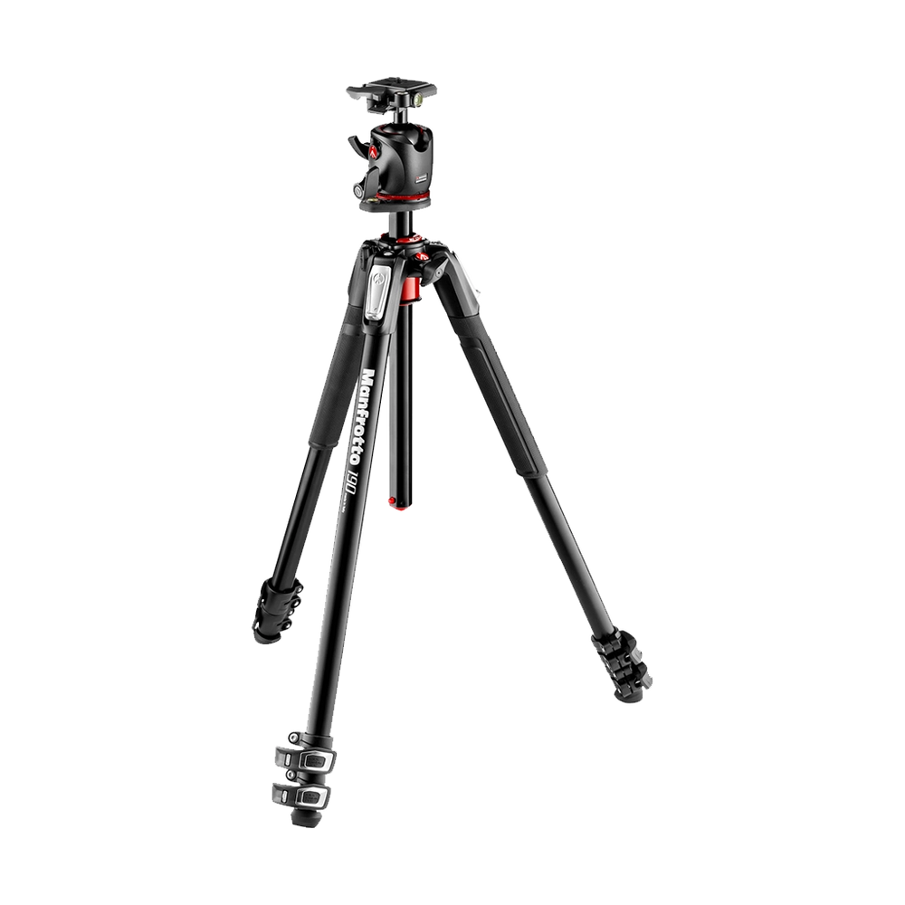 Manfrotto MK190XPRO3-BHQ2 190 Aluminium Tripod with Q2 Ball Head