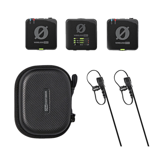 Rode Wireless PRO 2-Person Clip-On Wireless Microphone System/Recorder with Lavaliers