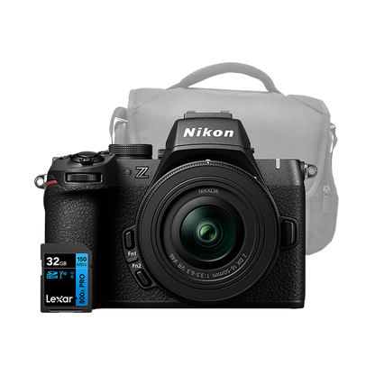 Nikon Z50 II Mirrorless Digital Camera with 16-50 Lens + Bag and Card