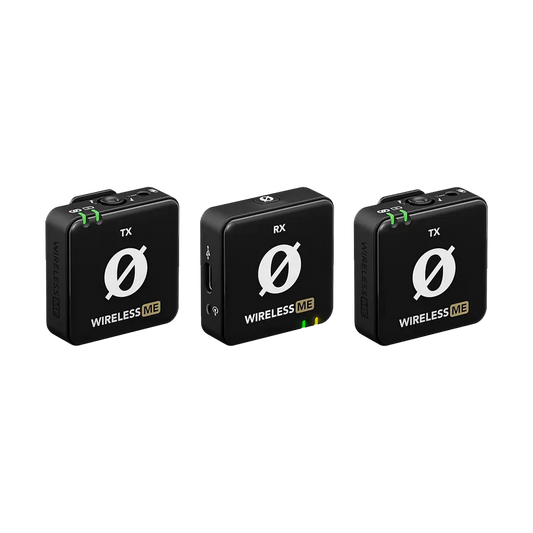 Rode Wireless ME Dual Compact Digital Wireless Microphone System (2.4 GHz, Black)