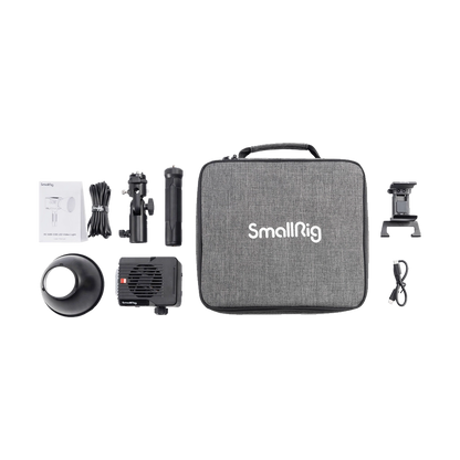 SmallRig RC 60B Bi-Color LED Monolight (Power Bank Clamp Edition)